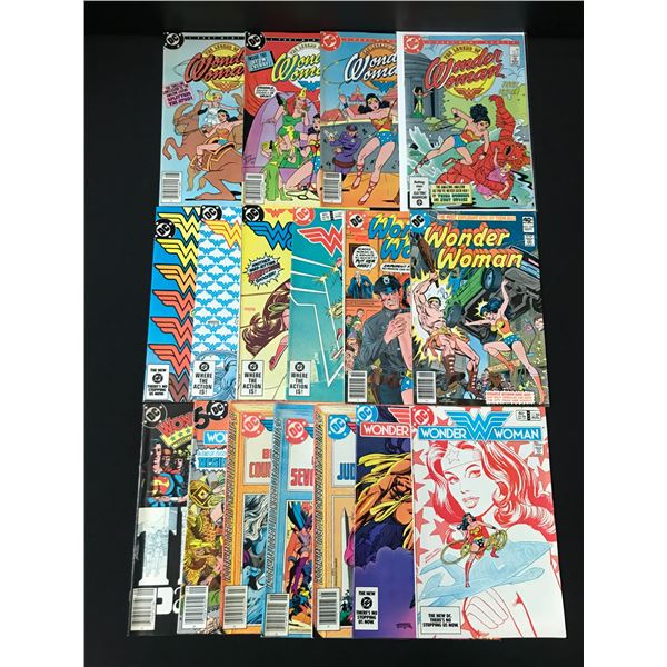 LOT OF 17 WONDER WOMAN COMICS - DC COMICS