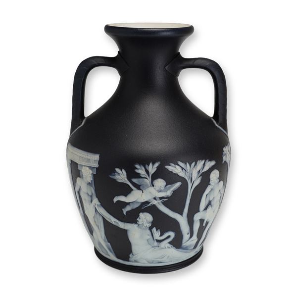 Wedgwood Black Jasper Portland Vase