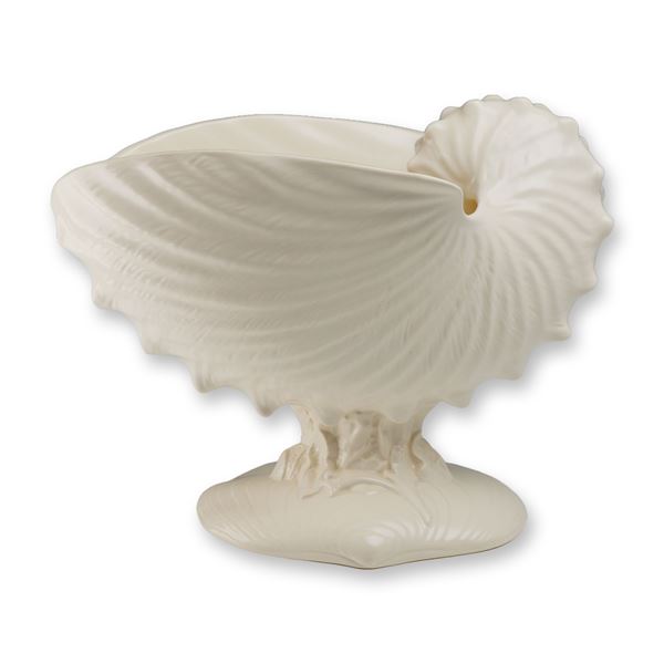 Wedgwood Creamware Nautilus Shell Centerpiece Bowl