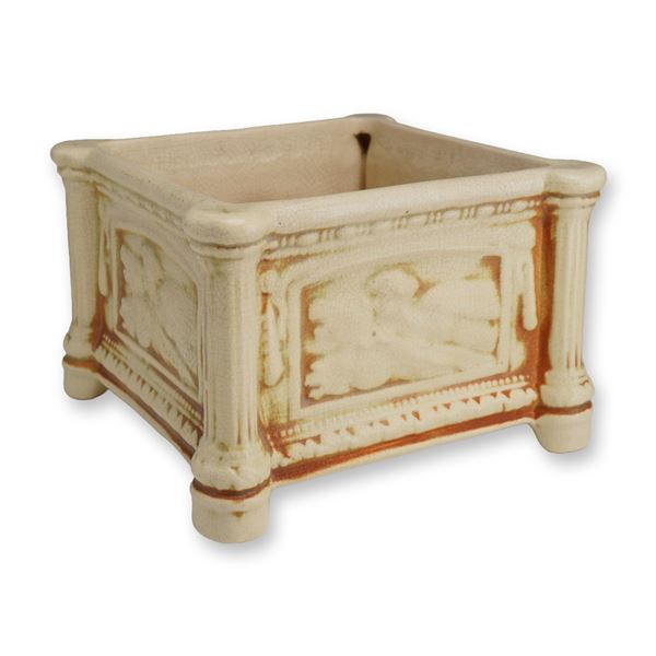 Weller Pottery Clinton Ivory Jardiniere