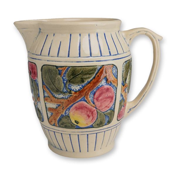 Weller Pottery Harvest Apple Pitcher, Zona