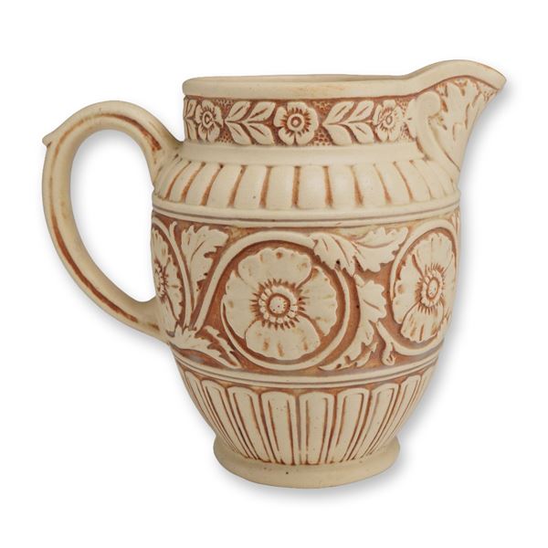 Weller Pottery Water Pitcher, Zona Floral