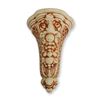 Image 1 : Weller Pottery Cornucopia Wall Shelf, Clinton Ivory