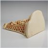Image 2 : Weller Pottery Cornucopia Wall Shelf, Clinton Ivory
