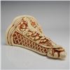 Image 3 : Weller Pottery Cornucopia Wall Shelf, Clinton Ivory