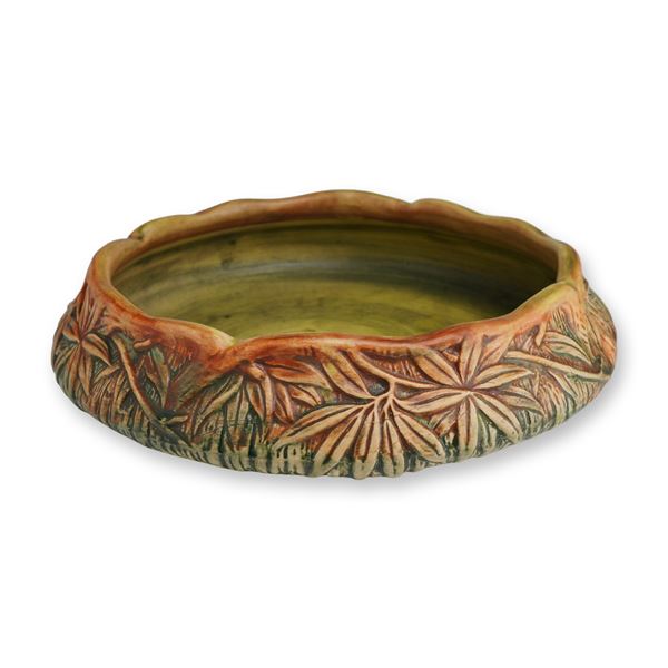 Weller Pottery Console Bowl, Marvo