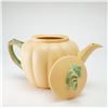 Image 2 : Weller Pottery Utility Ware, Pumpkin Teapot