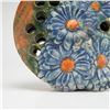 Image 3 : Weller Pottery Muskota Blue Daisy Flower Frog