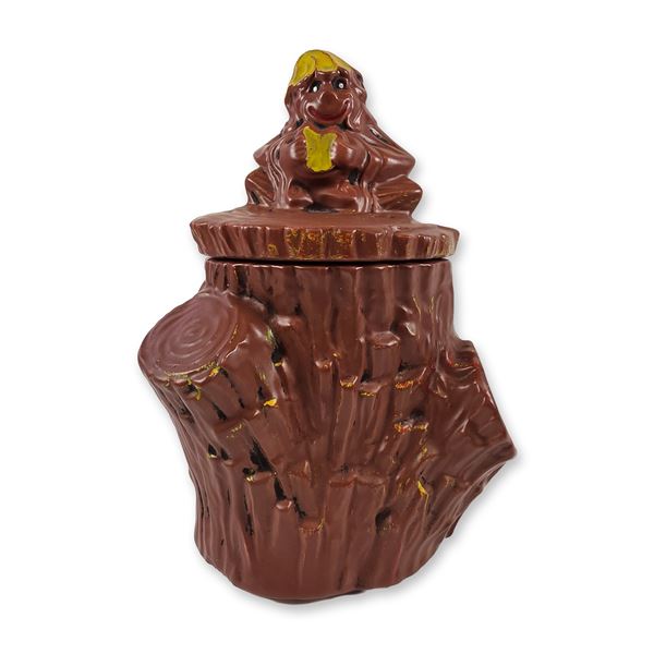 McCoy Monkey on Stump Cookie Jar