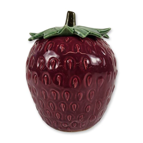 McCoy Ceramic Strawberry Cookie Jar