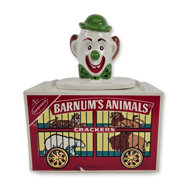 McCoy Nabisco Barnum's Animals 1972 Ceramic Cookie Jar
