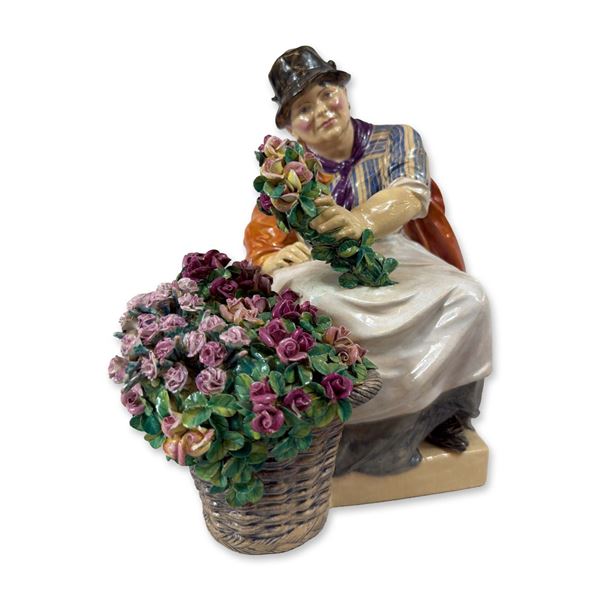 Charles Vyse 1923 Chelsea Glazed Ceramic Figurine