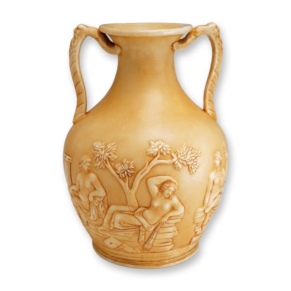 Wedgwood Cane Ware Portland Vase