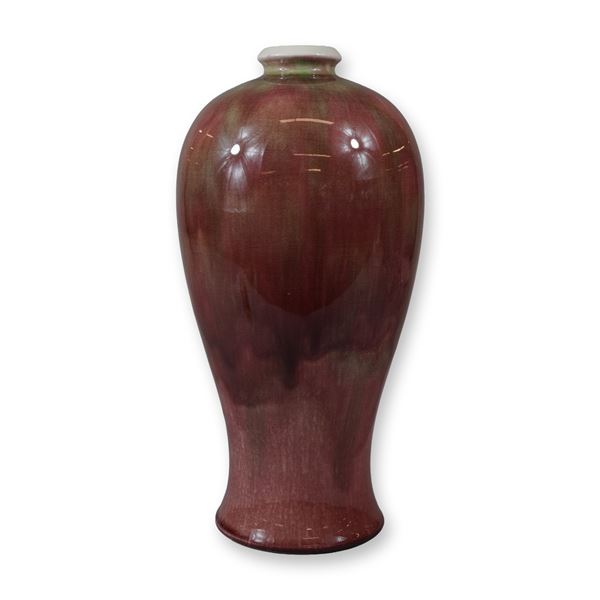 Wedgwood Flambe Glazed Meiping Vase