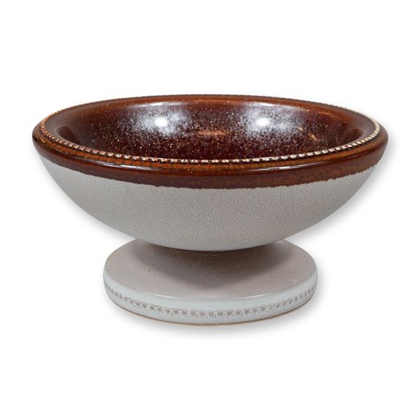 Wedgwood Norman Wilson Crystalline Glaze Pedestal Bowl