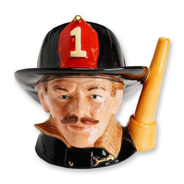 Royal Doulton Large Character Jug, The Fireman D6697