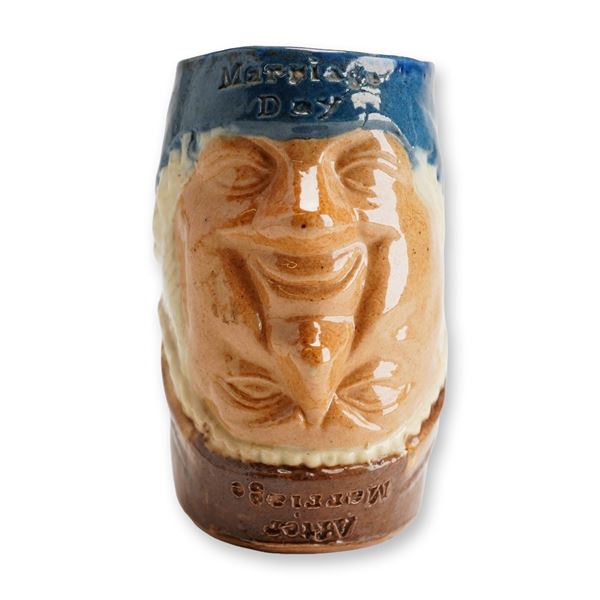 Royal Doulton Lambeth Stoneware Small Character Jug, Marriage Day
