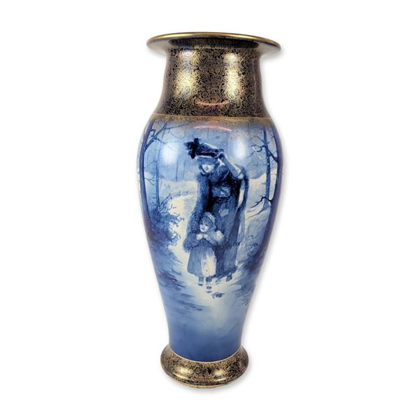 Royal Doulton Blue Children Large Vase