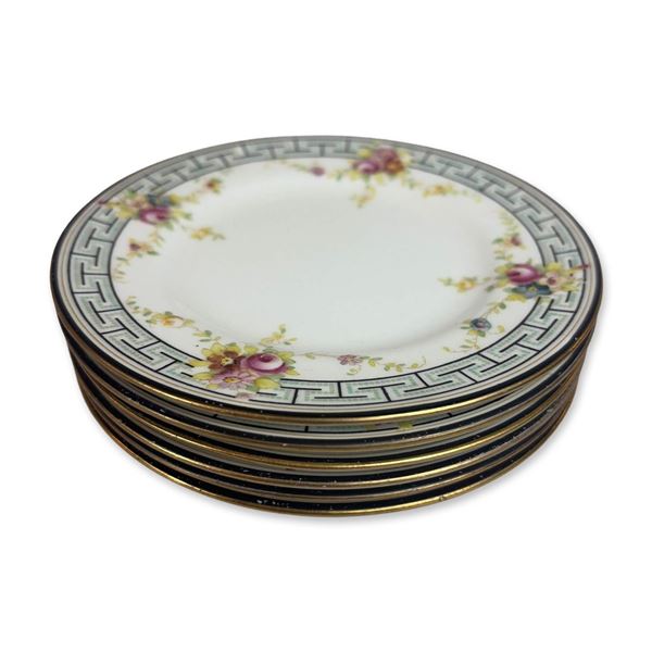 6pc Royal Doulton Gump Co. Porcelain Plates