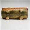 Image 3 : Weller Pottery Log Planter, Woodcraft