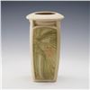 Image 2 : Weller Pottery Roma Vase with Pine Cone Relief