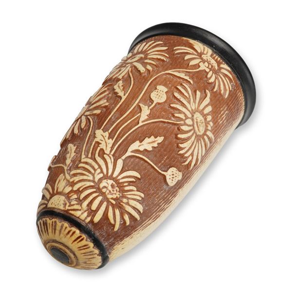 Weller Pottery Wall Pocket, Knifewood