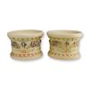 Image 1 : Pair of Weller Pottery Creamware Cachepots, Roma