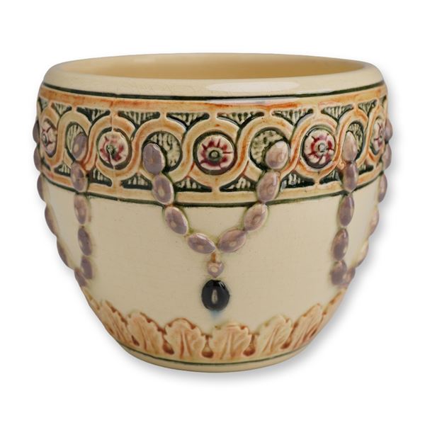 Weller Art Pottery Planter-Jardiniere, Pearl