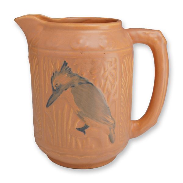 Weller Pottery Kingfisher Pitcher, Zona