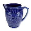 Image 1 : Weller Pottery Zona Cobalt Blue Pitcher