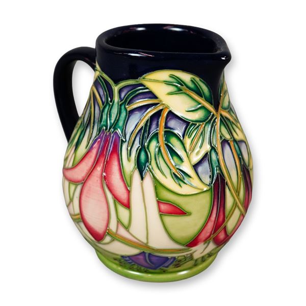 Moorcroft Collectors' Club by Philip Gibson Jug, Fuchsia