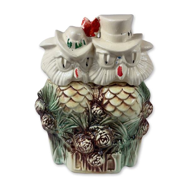 McCoy Ceramic Pottery Owl Cookie Jar