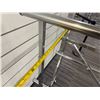 Image 7 : Chrome Butterfly Display Rack w/ Wheels 60" x 21" x 58"H