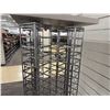 Image 4 : Specialty Chrome 4-Section Earring Spinner Display 26" x 73.5"H