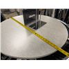Image 6 : Circular Chrome 'Rounder' Display 33.5" Dia, 56"H (contents not included)