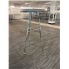Image 8 : Circular Chrome 'Rounder' Display 33.5" Dia, 56"H (contents not included)