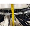 Image 7 : Circular Chrome 'Rounder' Display 33.5" Dia, 56"H (contents not included)