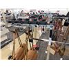 Image 4 : Chrome 4-Way Handbag Display Rack w/ Added Arms 13" x 25" x 62"H  (contents not included)