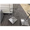 Image 7 : Chrome Sock Spinner Display Rack 24" Dia, 63"H
