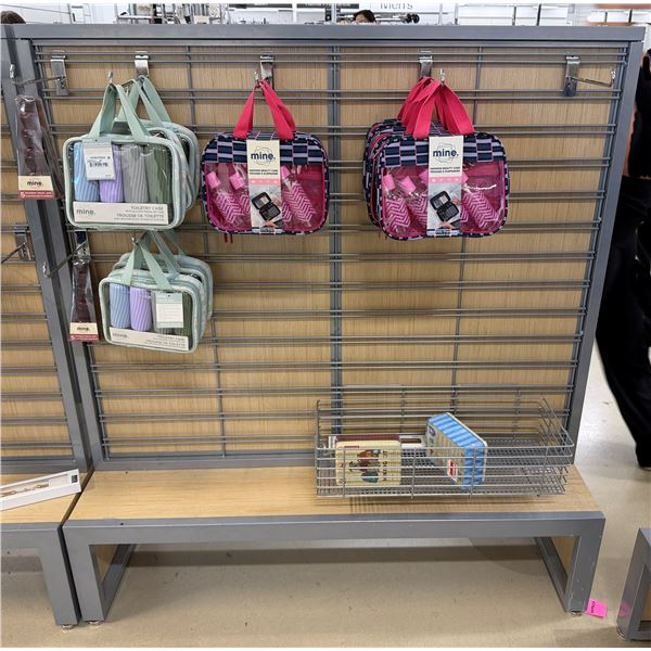 Impulse Fixture 2-Sided Display Rack 38" x 16" x 52"H (contents not included)