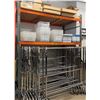 Image 1 : Warehouse Pallet Rack 101" x 48" x 10'H (contents not included)