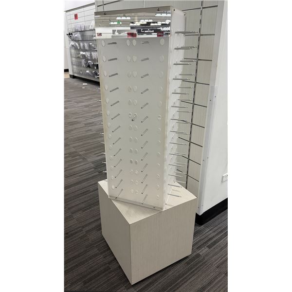 Triangular Sunglass Spinner Display 20" x 20" x 64"