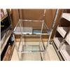 Image 5 : Tall Metal & Glass Tower Display 20" x 20" x 66.5"H