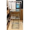 Image 1 : Tall Metal & Glass Tower Display 20" x 20" x 66.5"H