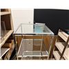 Image 2 : Tall Metal & Glass Tower Display 20" x 20" x 66.5"H