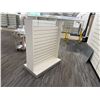 Image 3 : Large 2-Sided Grid Display w/ Mirror Top 48" x 26" x 59"H