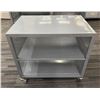 Image 1 : Short 2-Tier Capacity Cart on Wheels 24" x 16" x 22"H