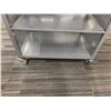 Image 3 : Short 2-Tier Capacity Cart on Wheels 24" x 16" x 22"H