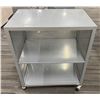 Image 1 : Tall 2-Tier Capacity Cart on Wheels 24" x 16" x 28"H