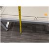 Image 7 : Low Rectangular Display Table w/ Rails on Wheels 44" x 25" x 18"H